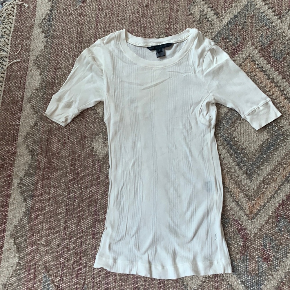 Marc by Marc Jacobs white knit T
